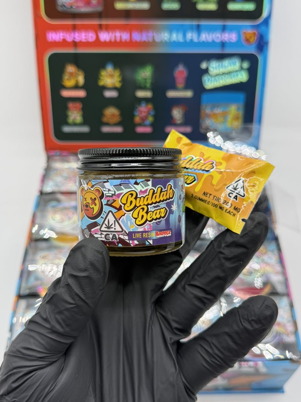 BUDDAH BEAR CONCENTRATE — texture shown in close detail