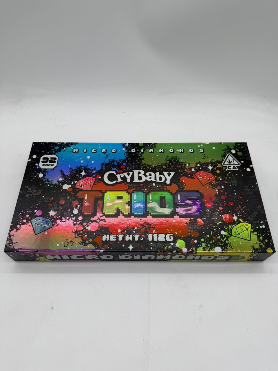 CRYBABY TRIO CONCENTRATES THCa concentrate — texture shown in close detail
