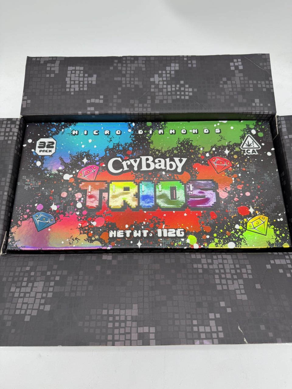 CRYBABY TRIO CONCENTRATES THCa concentrate — packaged for discreet shipping
