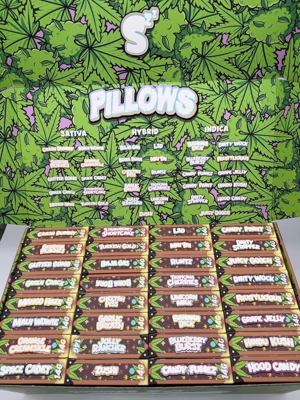 Pillows Exotic Designer Edition — Top Shelf Fresh Drops product photo on NexaDistro (view 2)