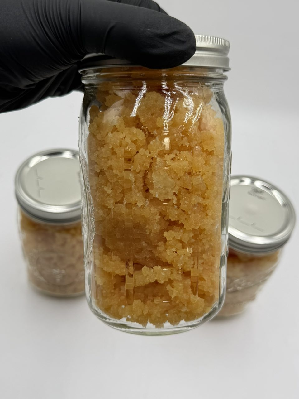 Raw Sugar — texture shown in close detail