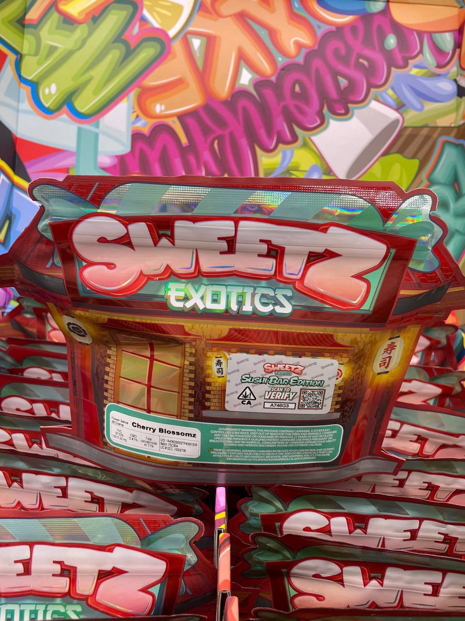 SWEETZ EXOTIC FLOWER BOX — Top Shelf Fresh Drops product photo on NexaDistro (view 3)