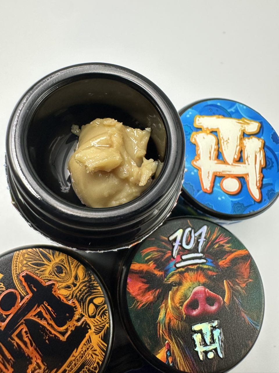 TERPHOGZ 2G BUCKETS THCa concentrate — texture shown in close detail