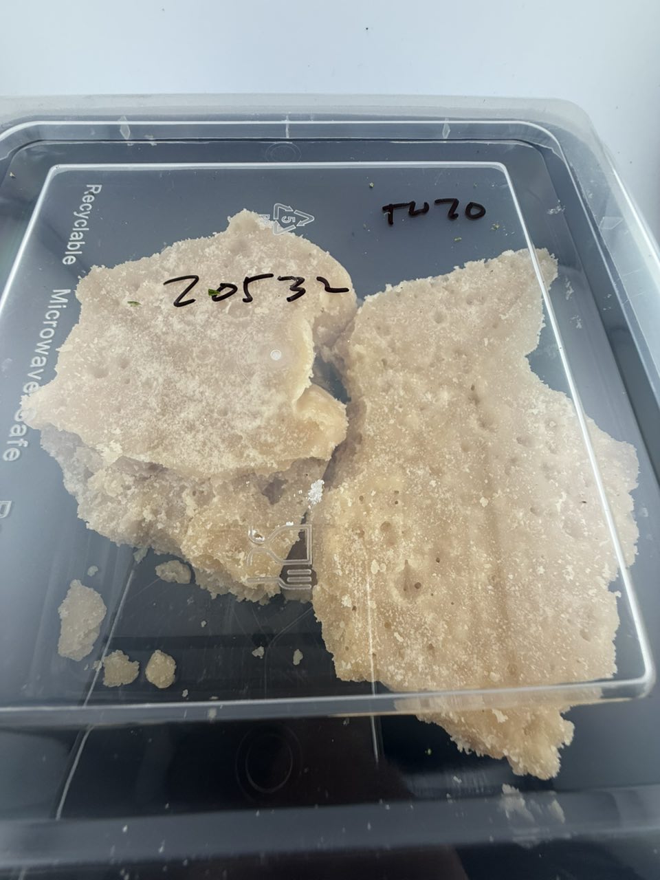 UNLABELED WAX CRUMBLE AND SUGARS JARS (LICENSED AND CLEAN ) — packaged for discreet shipping