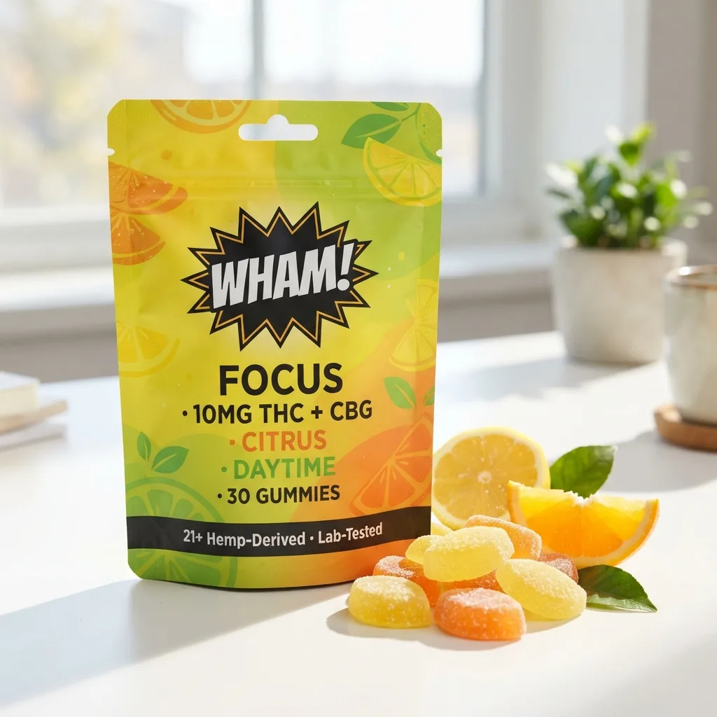 NexaDistro Focus — Daytime Gummies (10mg D9 + CBG)