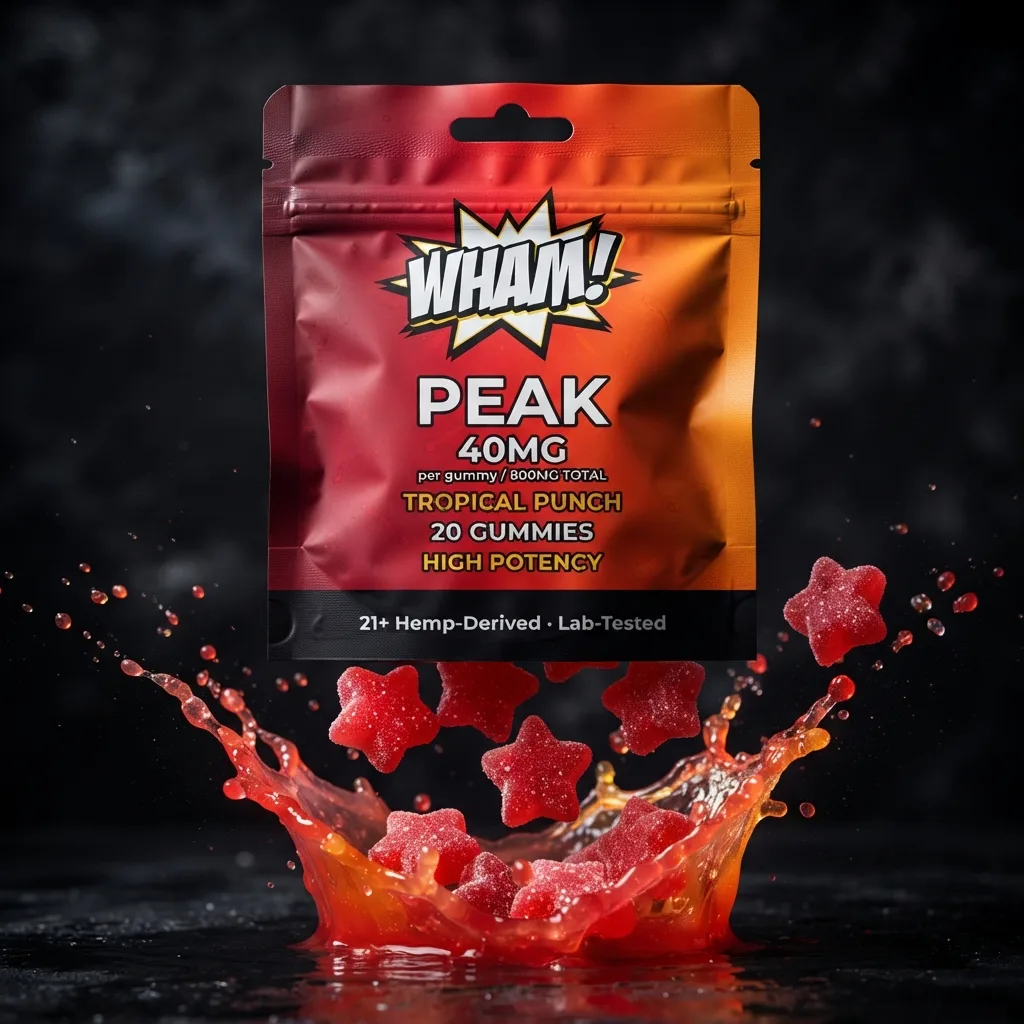 NexaDistro Peak — High-Potency Gummies (40mg)