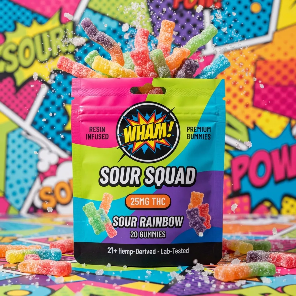 NexaDistro Sour Squad — Sour Gummies (25mg)