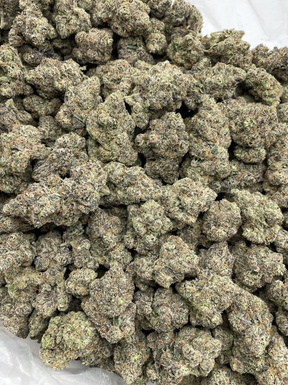 Kandy Ringz indoors THCa flower — bud structure shown in close detail