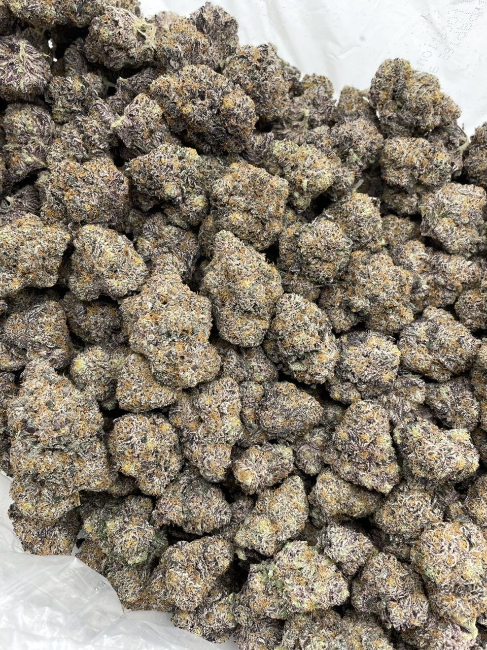 MYSTERY GUMBALL CANDY THCa flower — bud structure shown in close detail