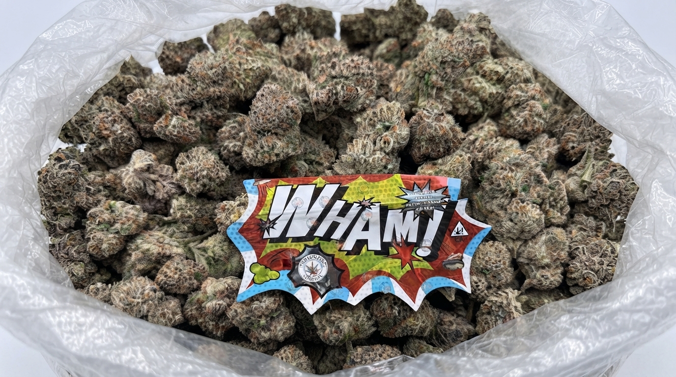 Gelato pop C5 THCa flower — bud structure shown in close detail