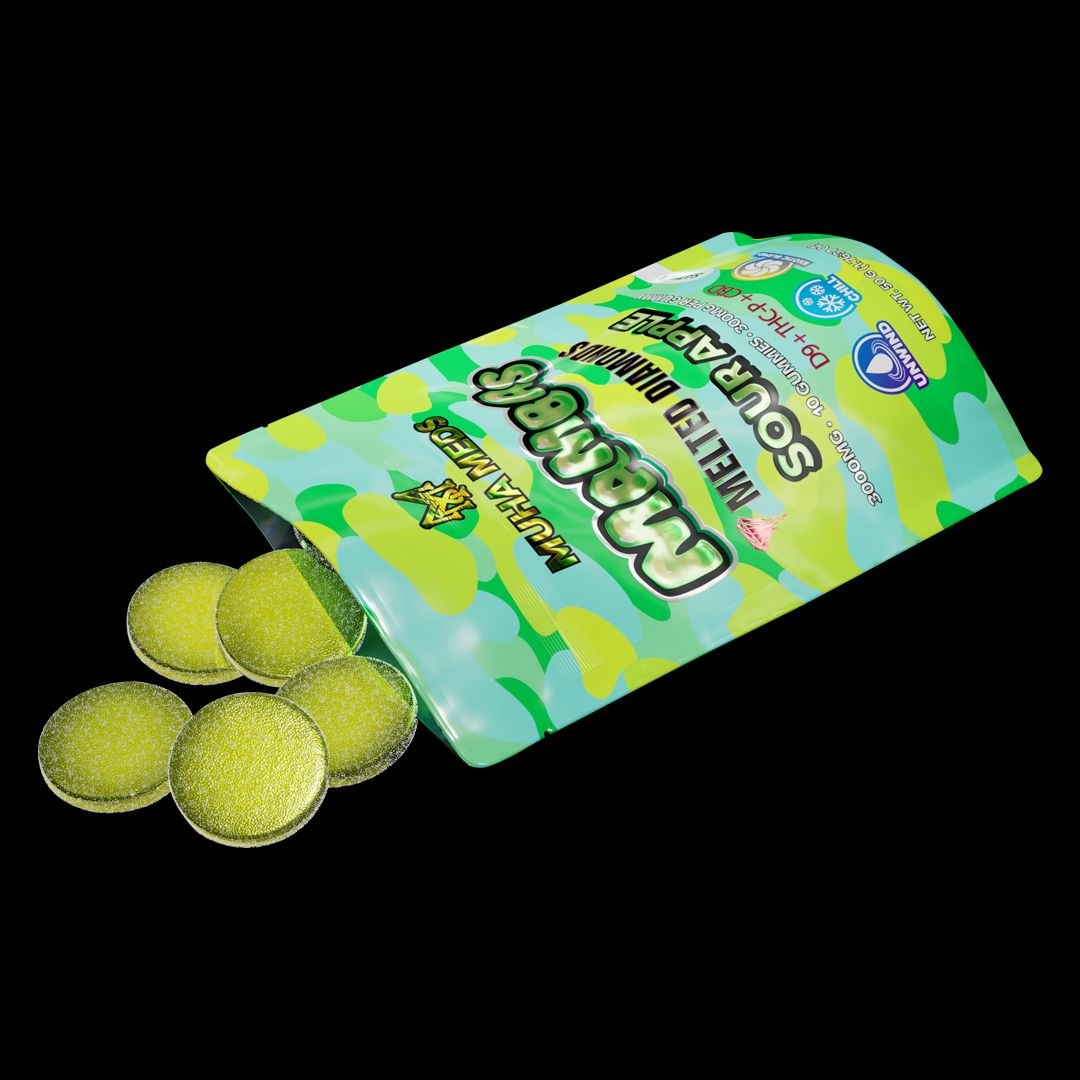 Muha meds Sour Apple — Muha Meds product photo on NexaDistro (view 2)