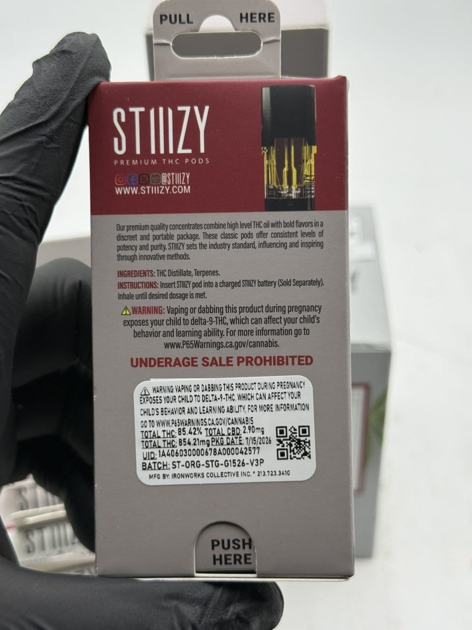STIZZY PODS  — Disposables product photo on NexaDistro (view 2)