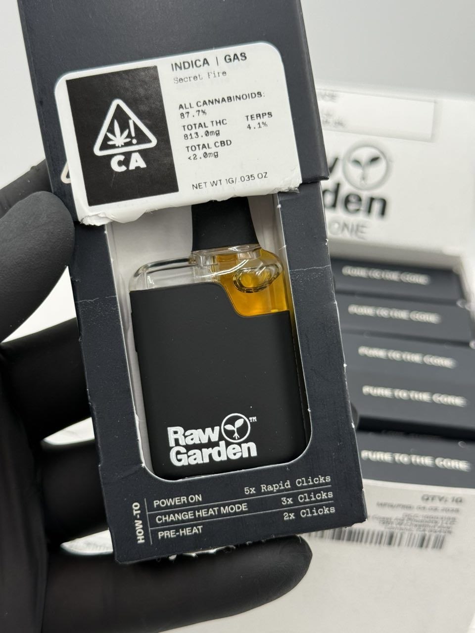RAWGARDEN SAUCE      — Disposables product photo on NexaDistro (view 2)